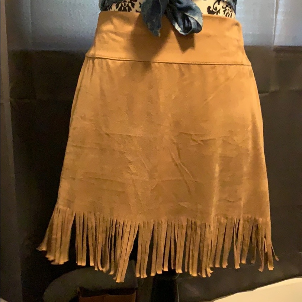 Fringed skirts
